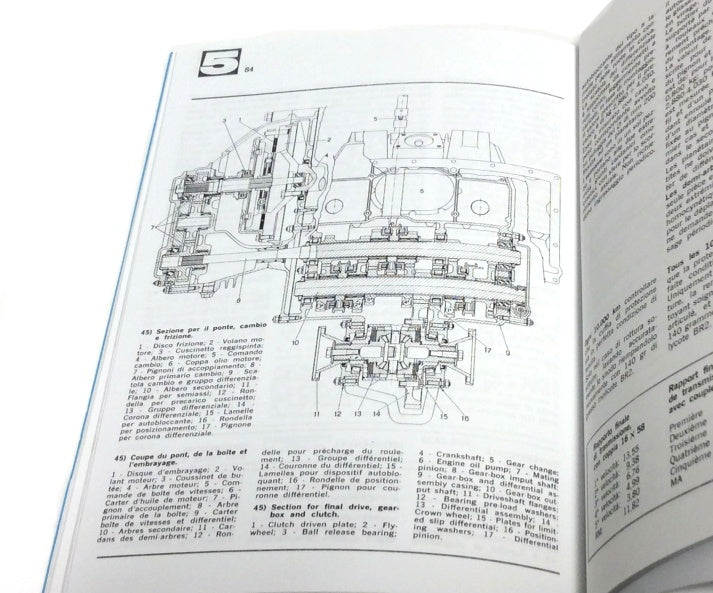 New Reprinted Ferrari Dino 246GT Owners Manual Handbook