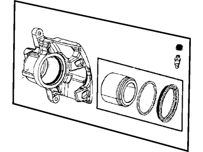 Caliper Assembly Disc Brake Front