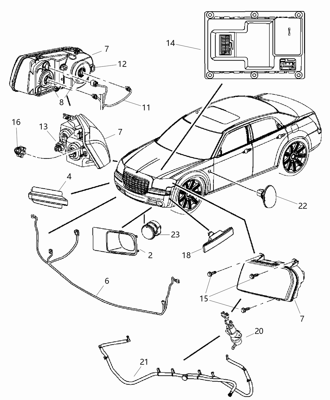 Wiring Headlamp