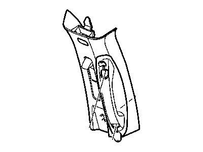 Panel B Pillar Upper Trim