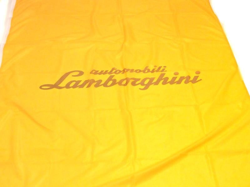 New OEM Lamborghini Full-Size Yellow Flag (1963–2025 Models)