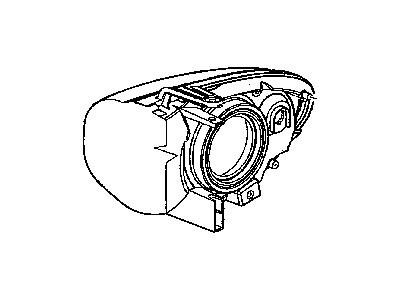 New 2002-2005 Fits Chrysler Neon Passengers Headlight - Part # 5288510AE