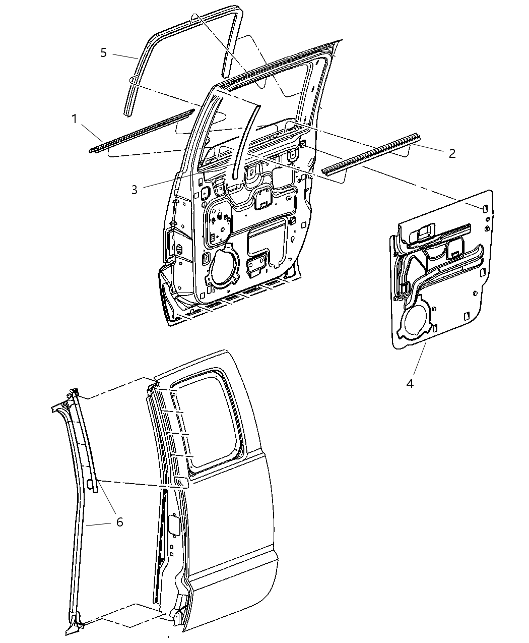 Seal Rear Door