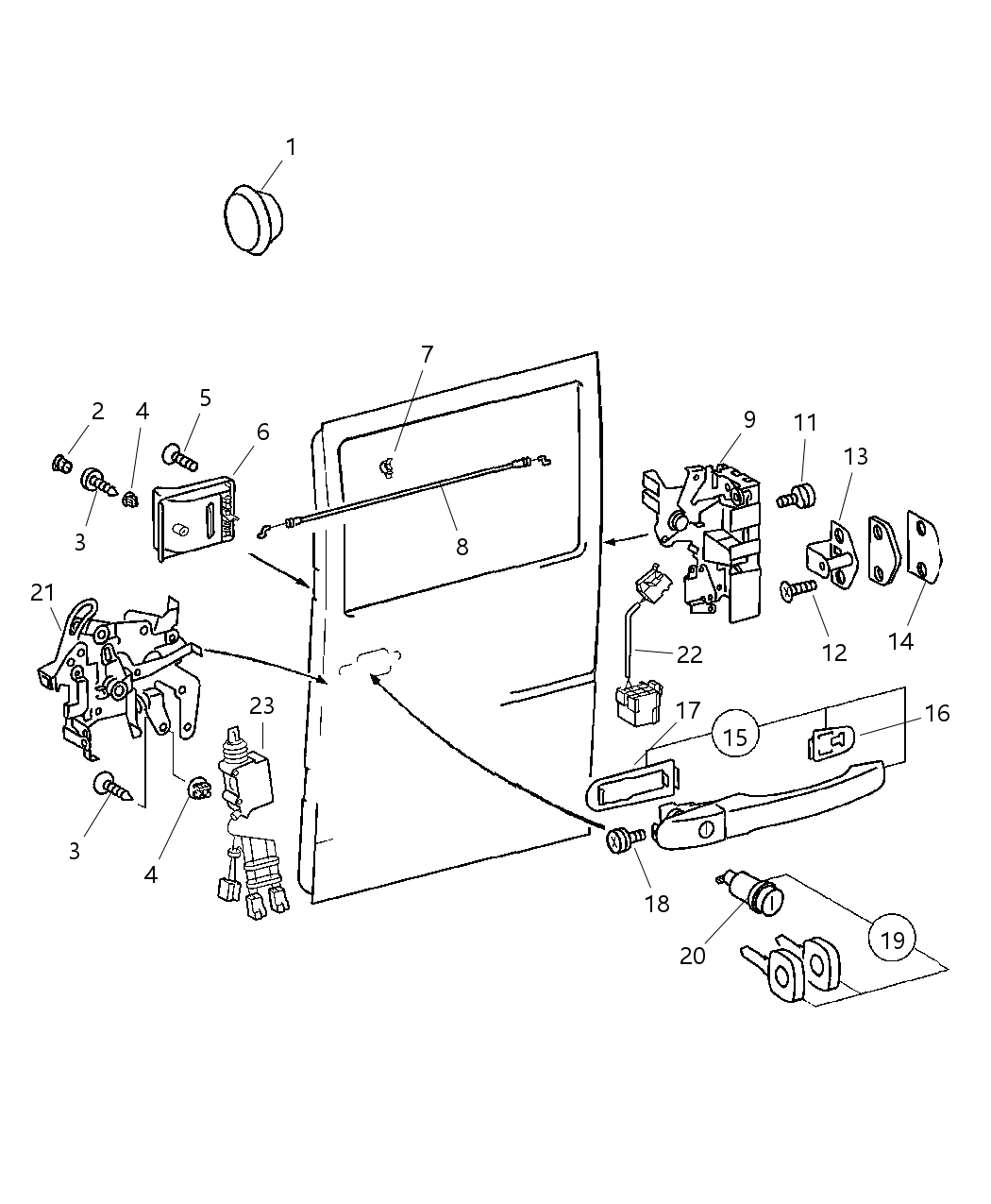 Latch Cargo Door