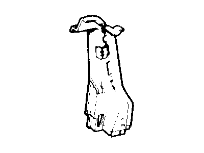 New 1997-2001 Fits Chrysler Grand Cherokee Pillar Liftgate Opening - Part # 55176096