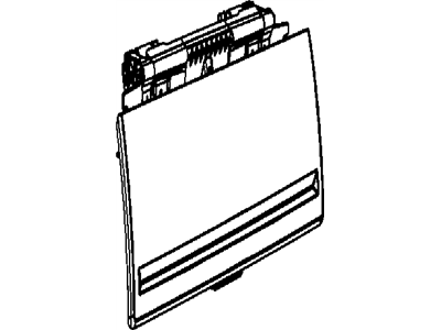 New 2011-2012 Fits Chrysler 1500 Door-Glove Box - Part # 1VX21GTVAB