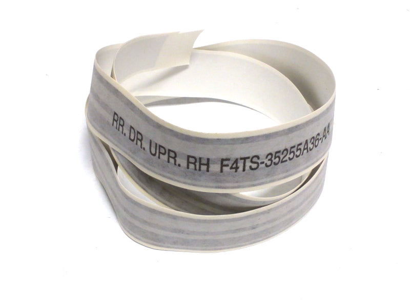 New OEM 1994-1995 Ford Truck Rear Passenger Right Upper Door Royal Blue & Silver Decal Stripe, Part # F4TZ-35255A36-AA