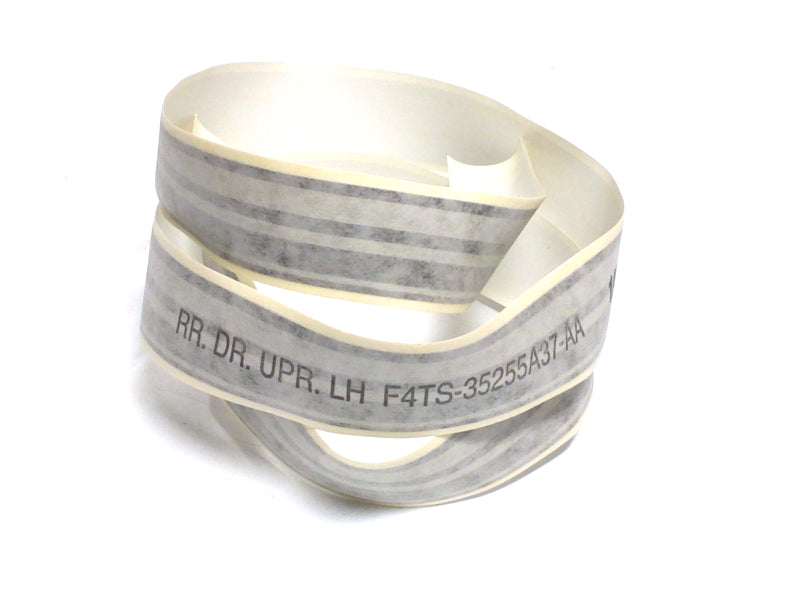 New OEM 1994 Ford Truck Rear Driver's Left Upper Door Tourmaline & Silver Decal Stripe, Part # F4TZ-35255A37-AE