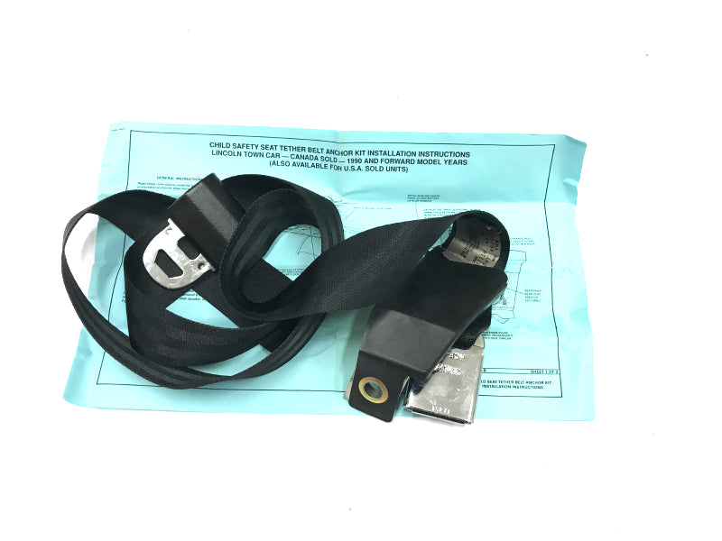 New OEM 1992-1997 Lincoln Town Car Rear Seat Belt Buckle Left, Part # F5VY5460045B