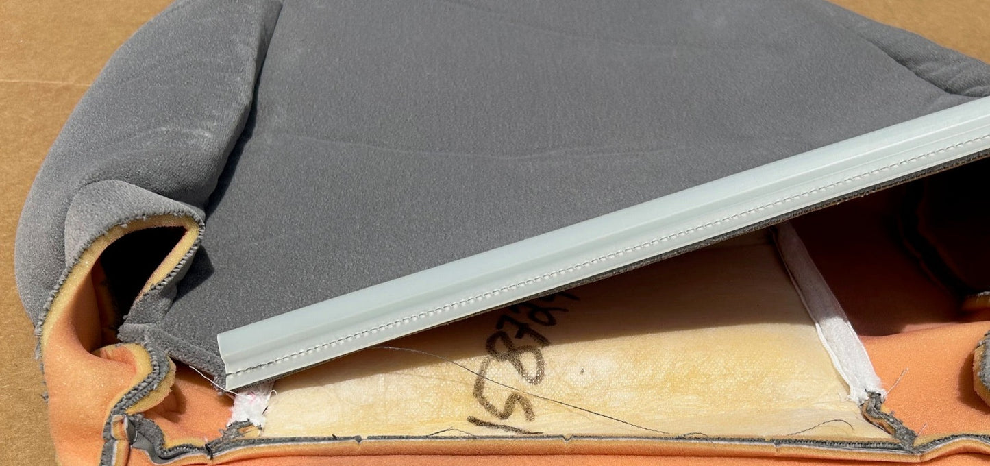 New OEM 2005-2007 Saturn Ion Cover Driver Seat Back Cushion Pewter, Part # 15872407