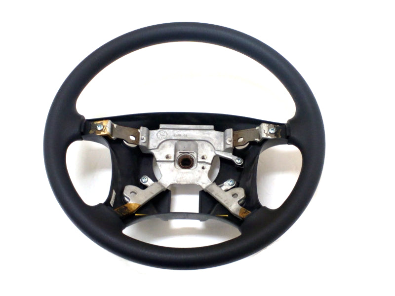 New OEM 1995-1999 Mitsubishi Eclipse Black/Graphite Vinyl Steering Wheel, Part # MR171456
