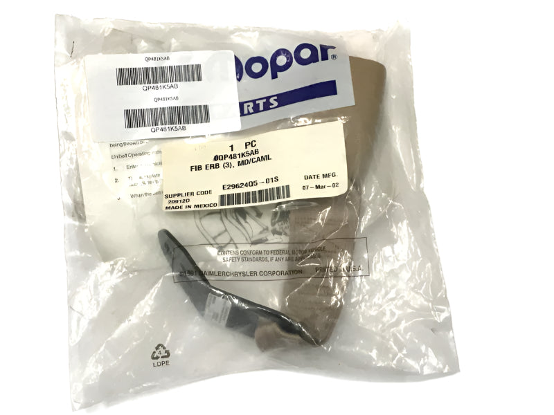 New 1998-2000 Fits Dodge Durango Front Seat Belt Buckle End Right QP481K5AB