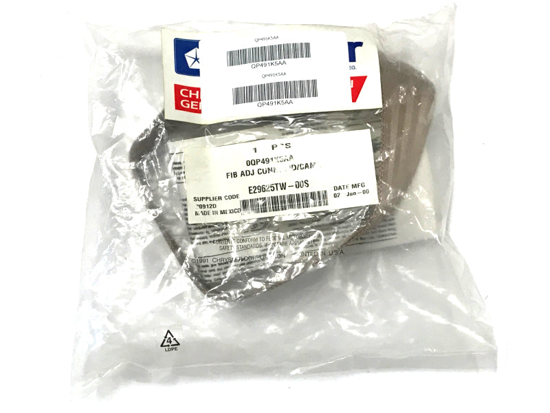 New 1998-2000 Fits Dodge Durango Front Seat Belt Buckle Center Inner Left, Part # QP491K5AA