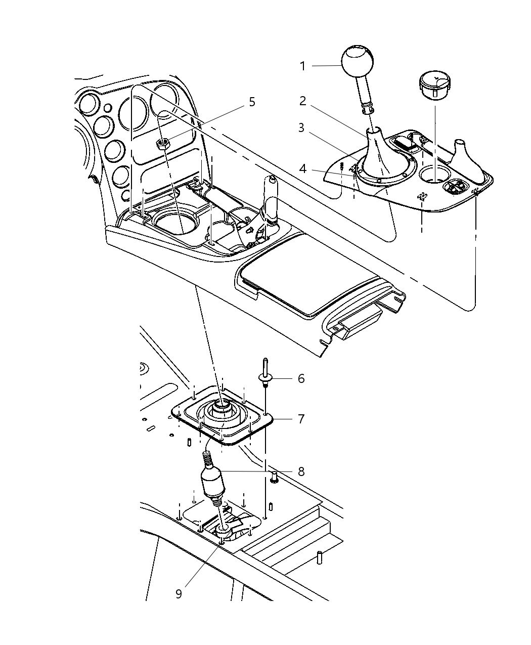 Knob Gearshift
