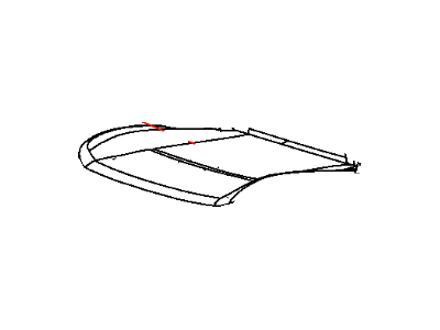 New 2013 Fits Chrysler 1500 Front Seat Cushion Cover - Part # 5MV87DX9AA
