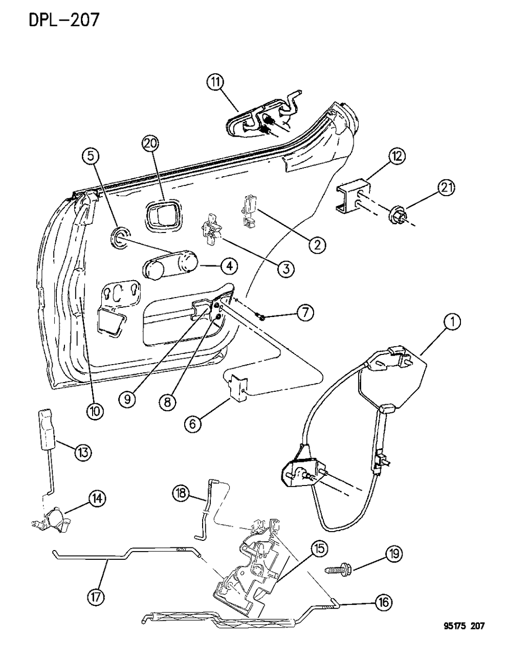 Handle Assembly, Outside