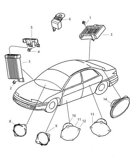 Speaker Rear Door