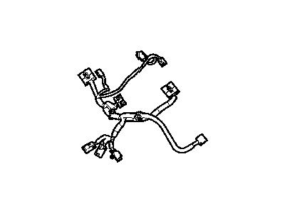 New 2011-2012 Fits Chrysler 1500 Wiring-Power Seat - Part # 68141041AA