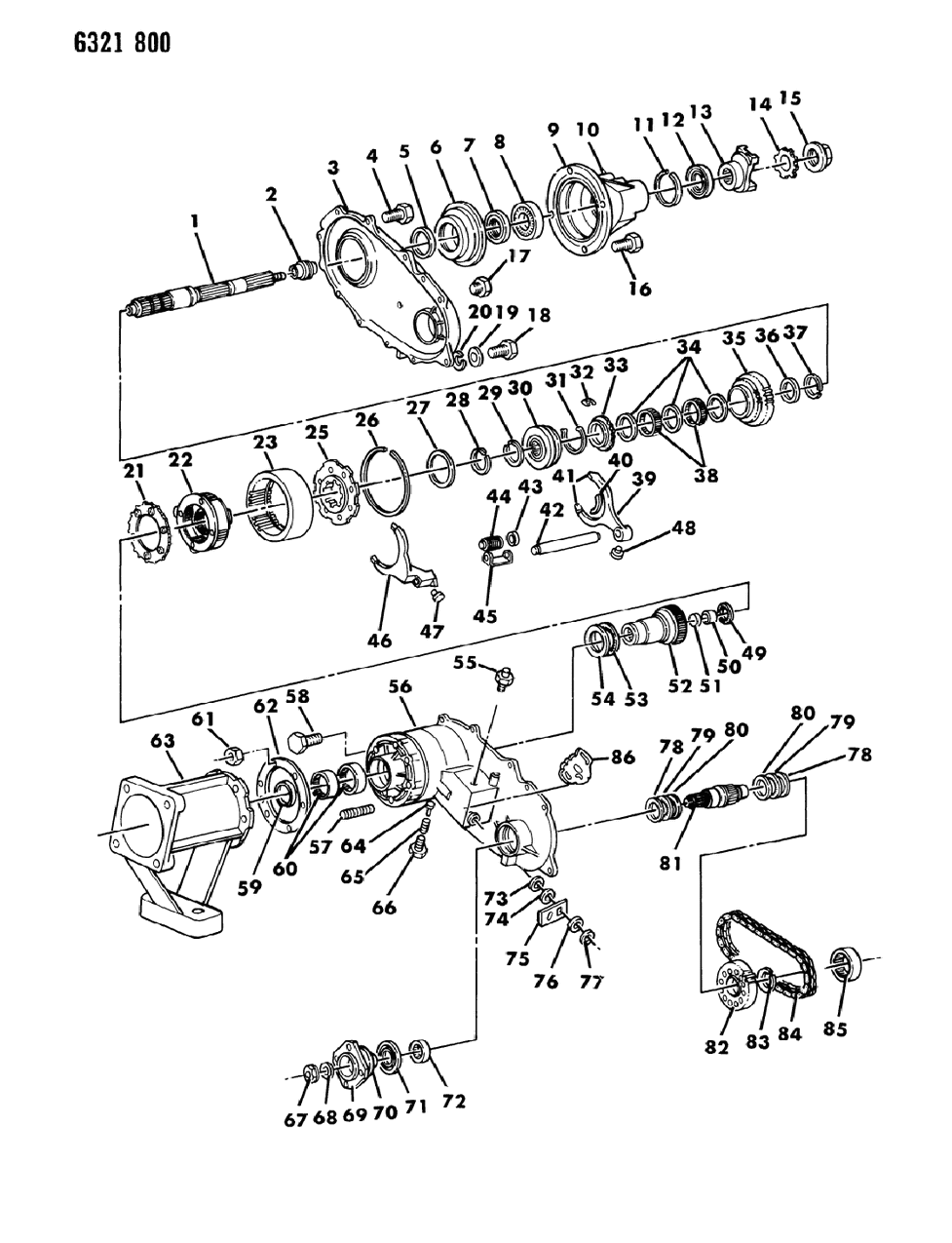 Bolt, Case Alignment Dowel