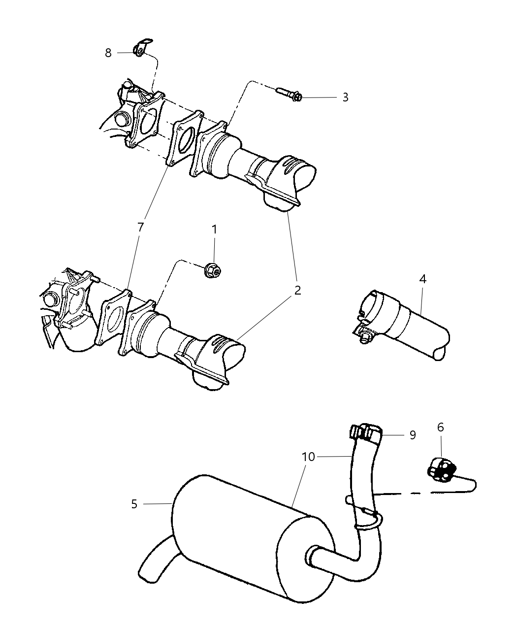 Insulator Exhaust