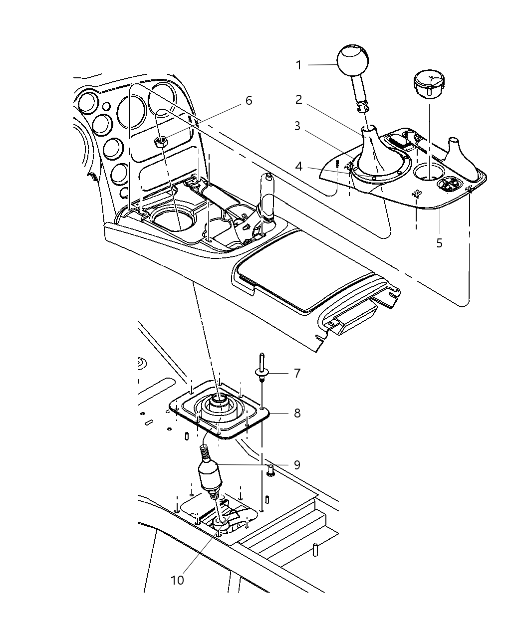 Knob Gearshift