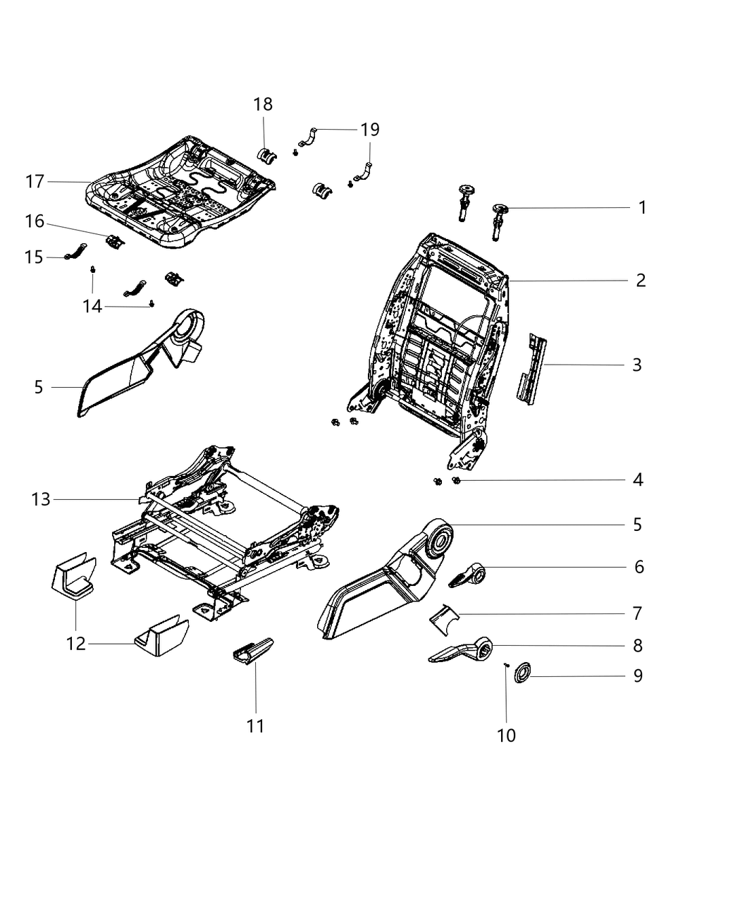 Cover Seat Track