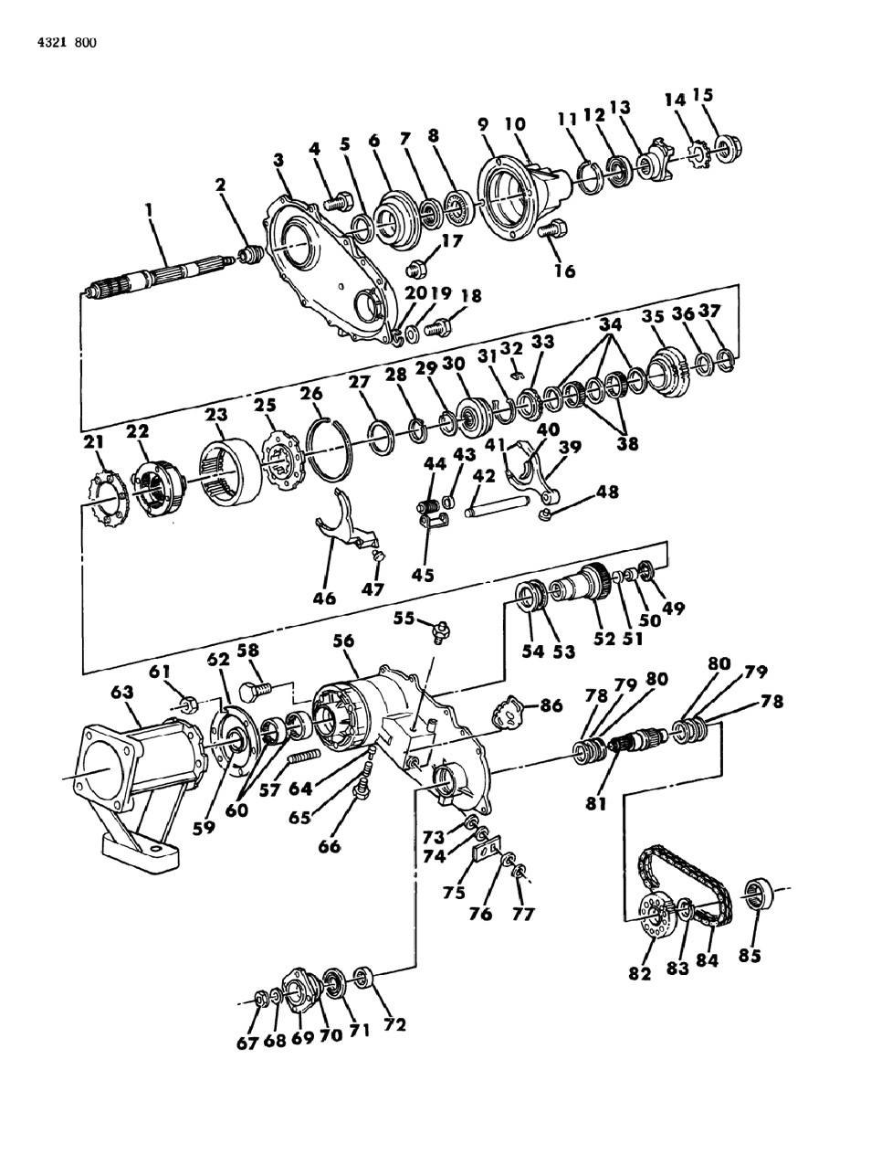 Bolt, Case Alignment Dowel