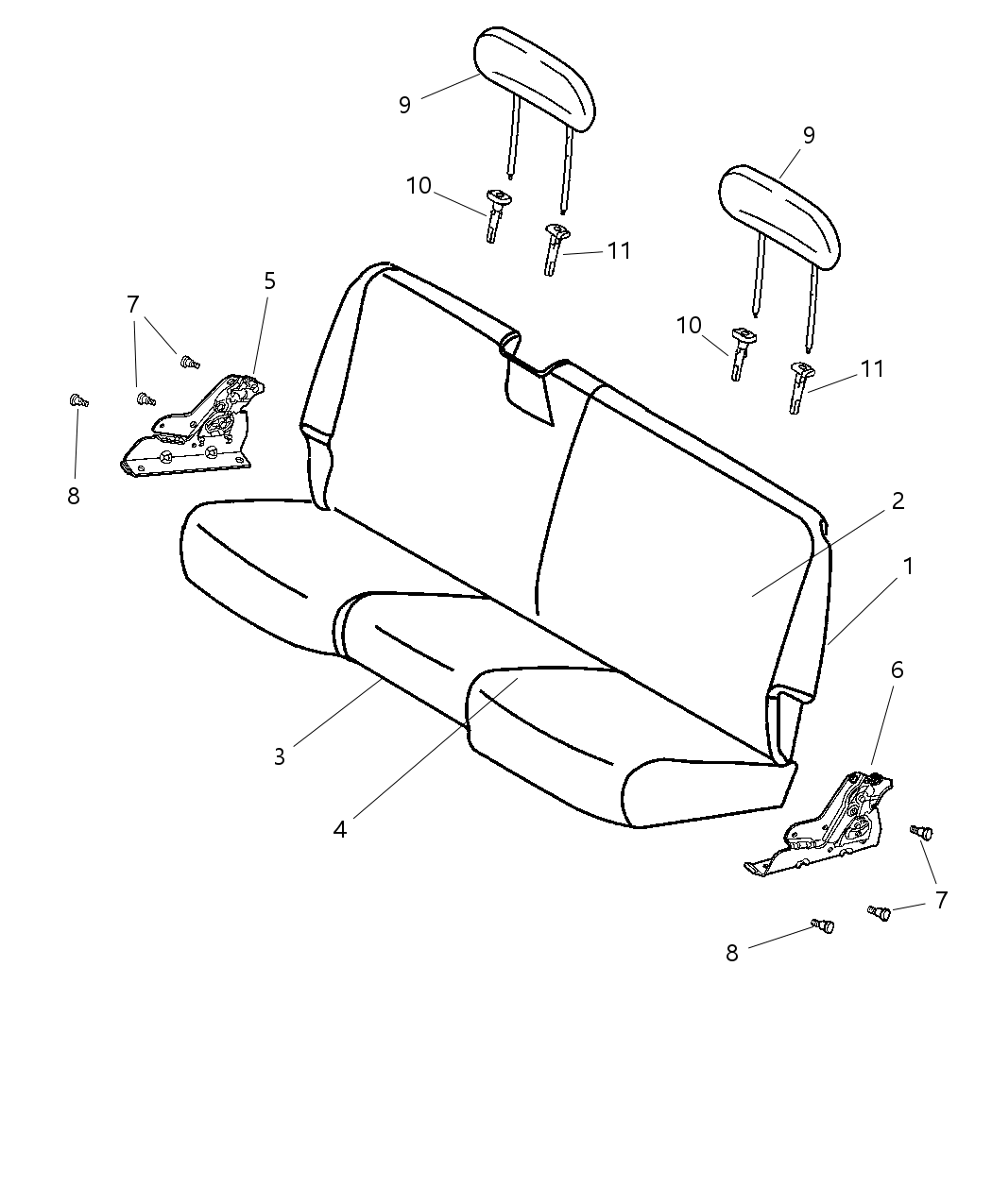 Latch Seat 40%, Outer