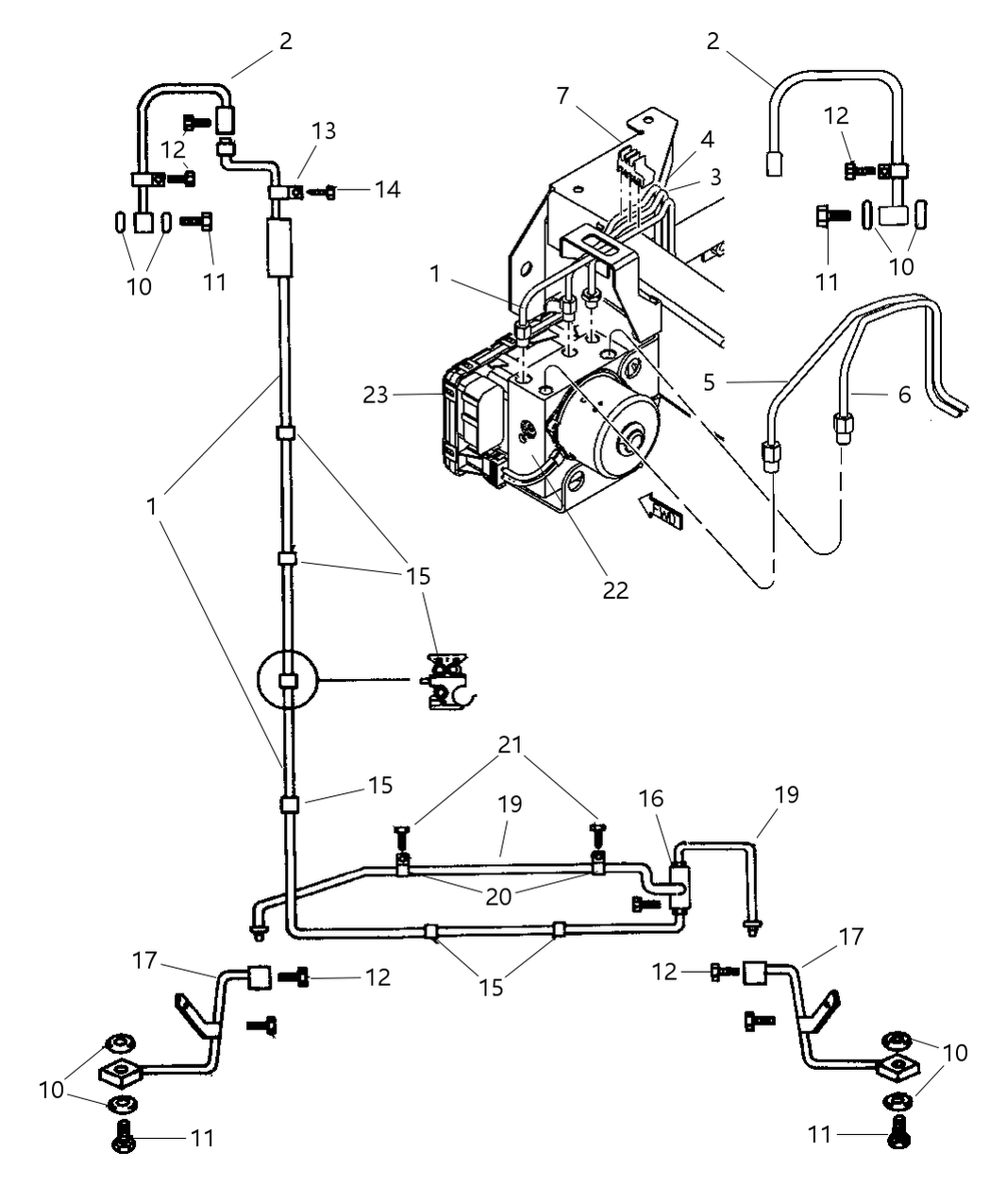 Clip Brake Tube