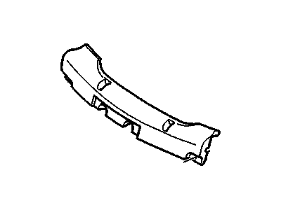 Absorber, Bumper/Fascia Energy Absorber