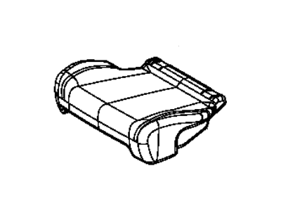Cover Rear Seat Cushion 2Nd Row