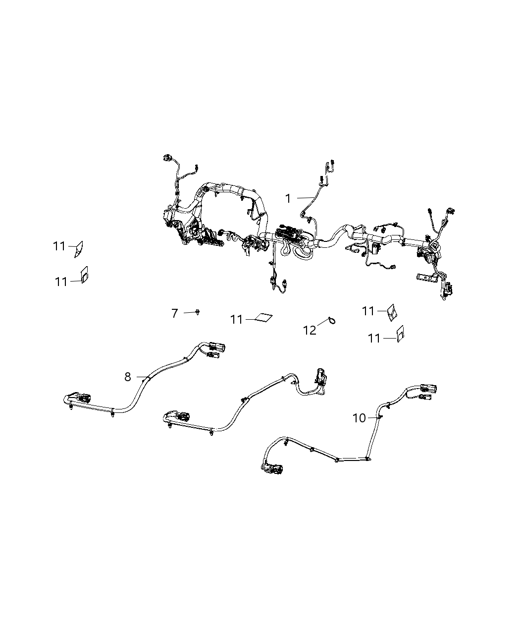 Wiring Instrument Panel