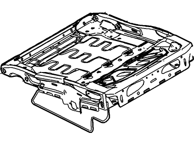 Frame And Spring - Frt Seat Cushion