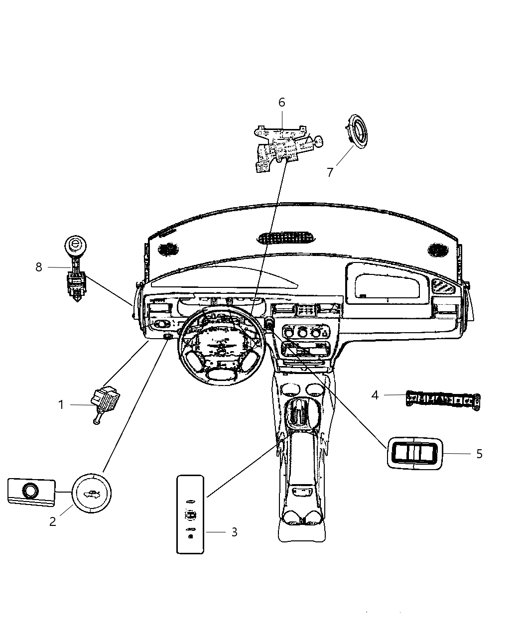 Switch Pod Instrument Panel