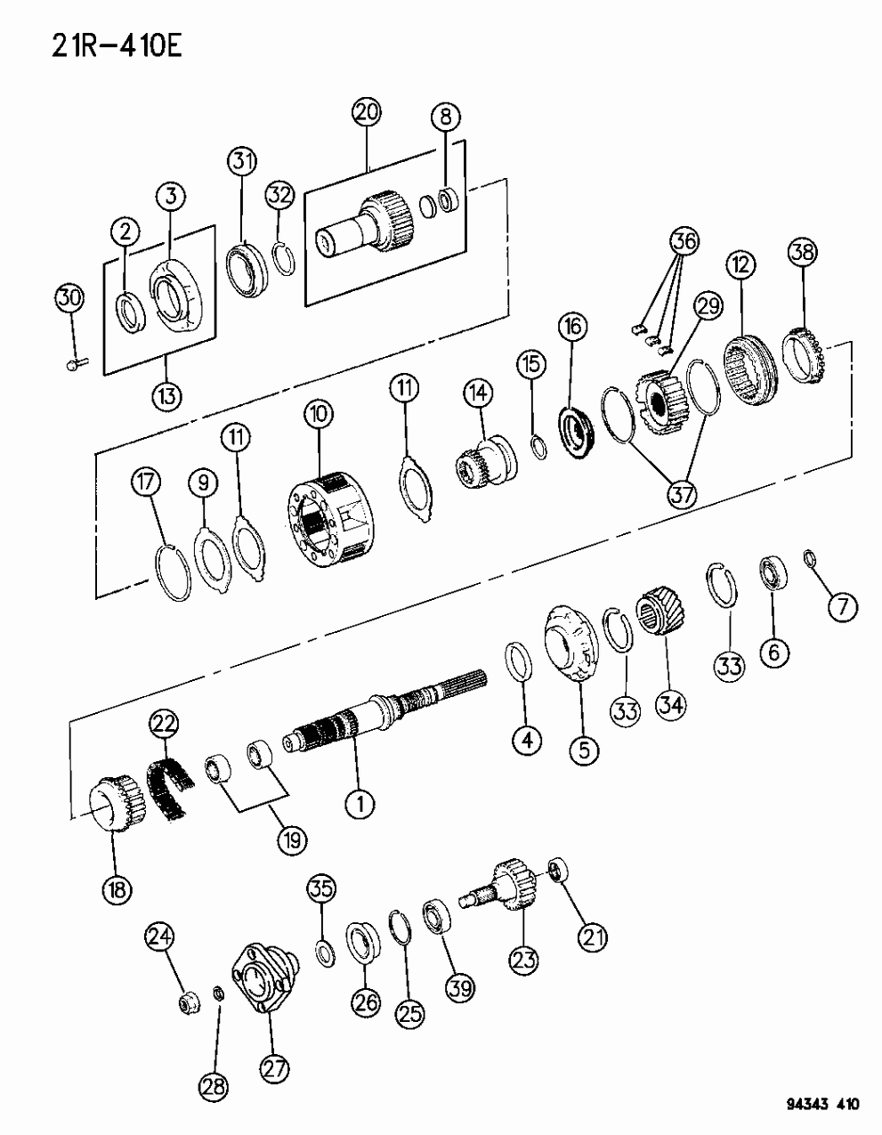 Sprocket, Drive, With Bearings