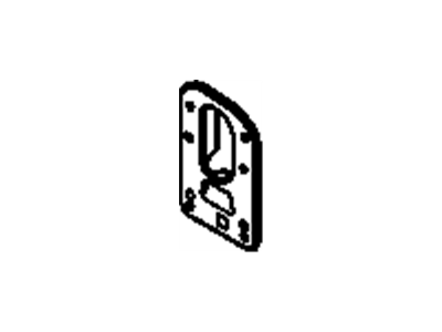 Reinforcement Front Bumper Side Rail