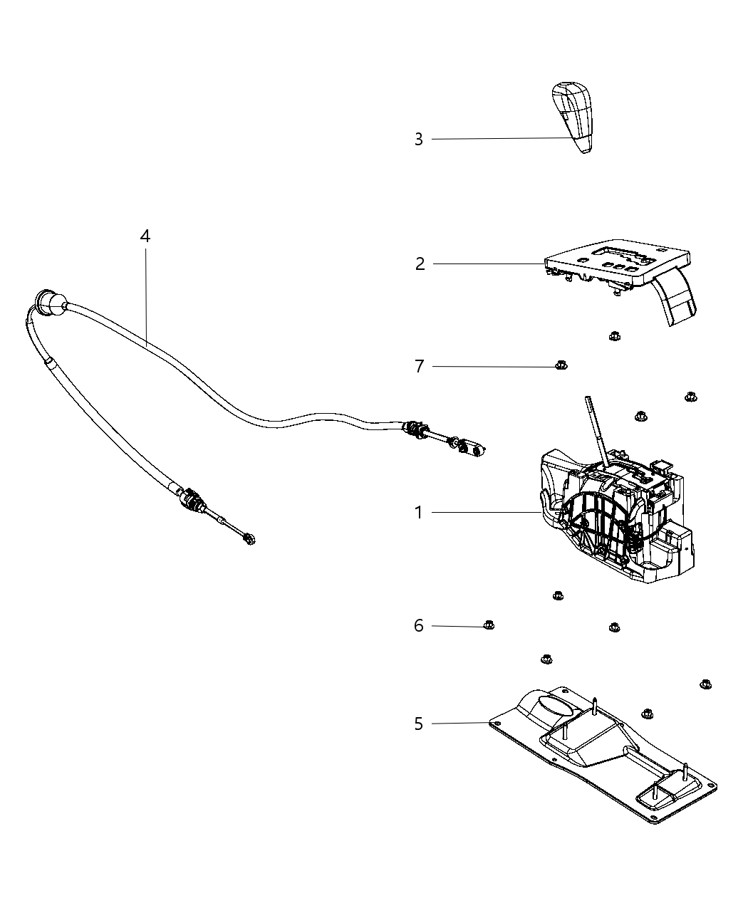 Knob Gearshift