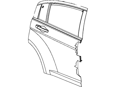 Panel Rear Door Outer