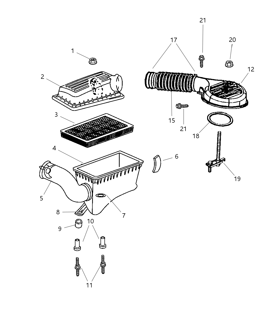 Gasket Air Cleaner To T/Body