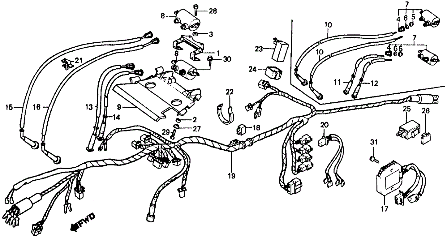 Collar, Ignition Coil