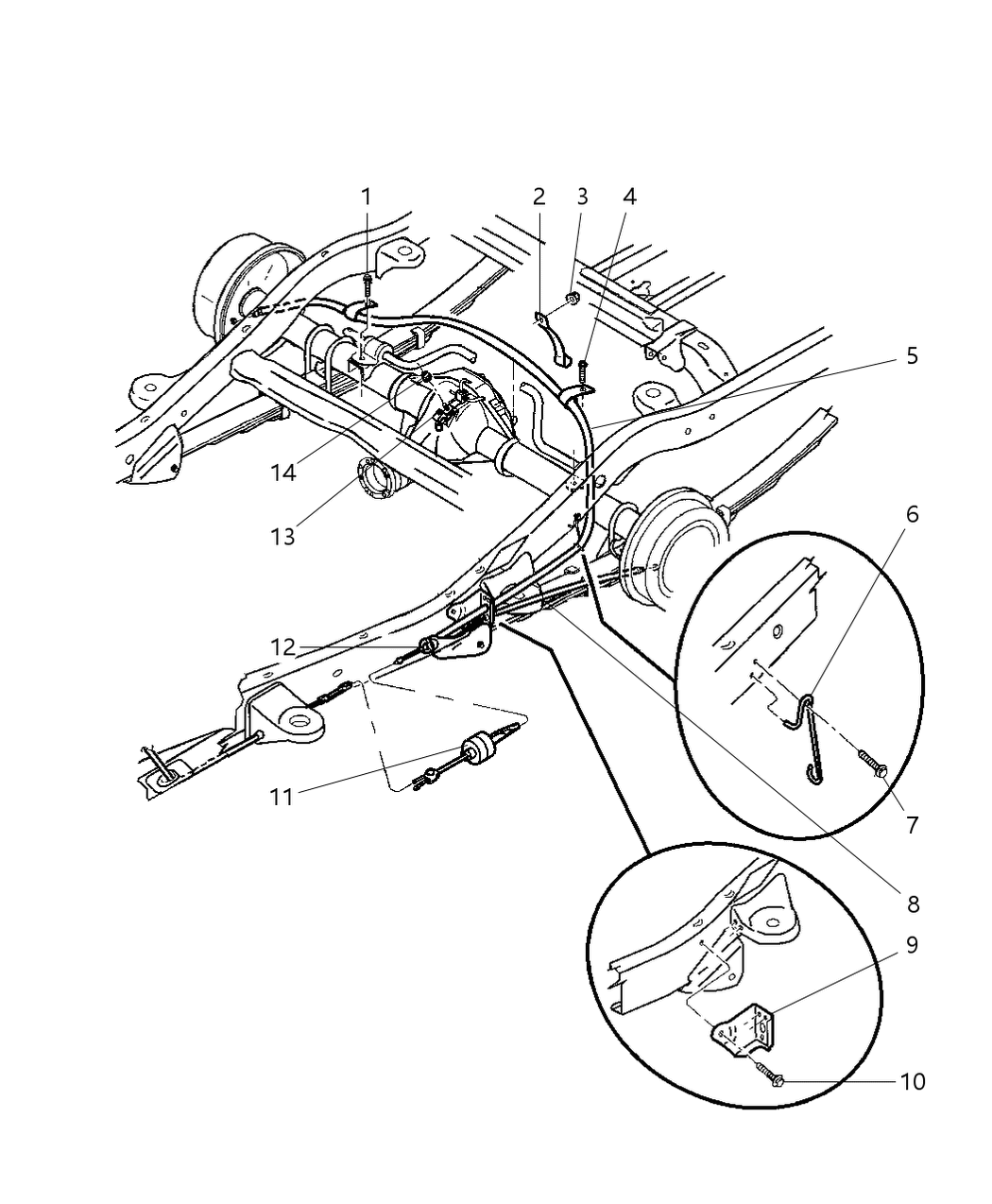 Cable Parking Brake