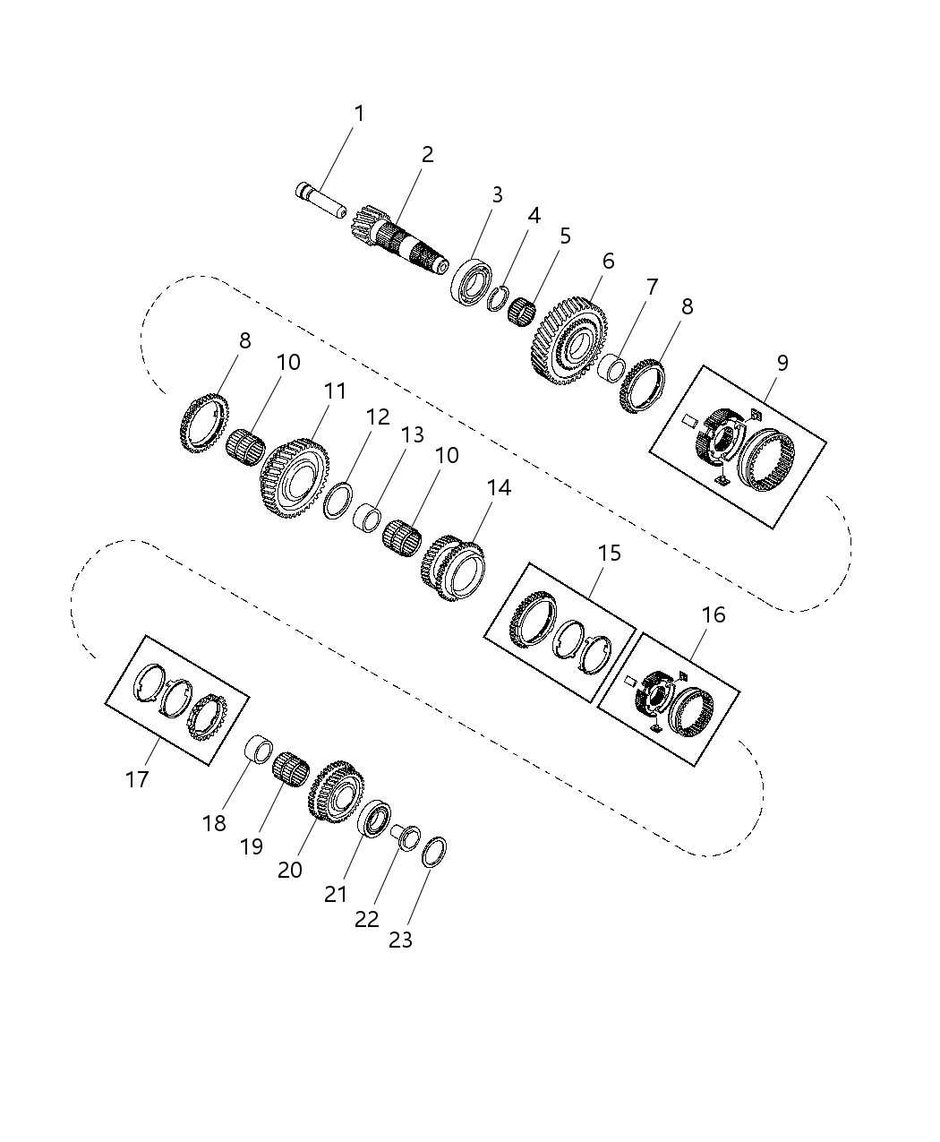 Countershaft Transmission Lower