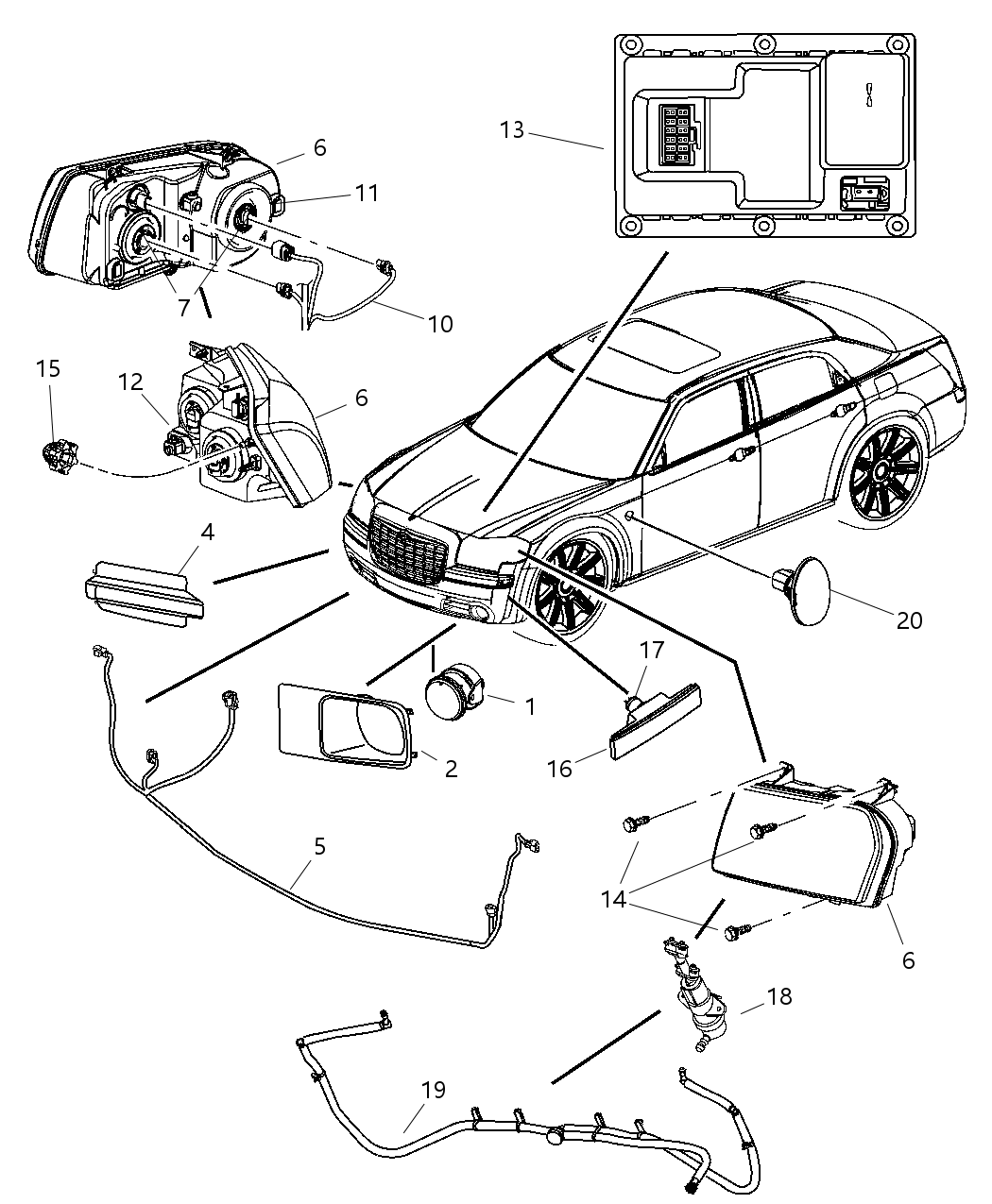 Wiring Headlamp