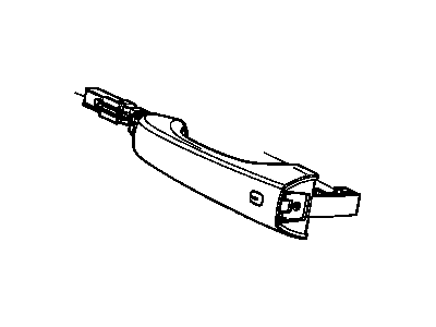 Handle Rear Door Exterior