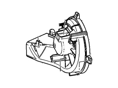 Blower Kit, A/C Evaporator Blower
