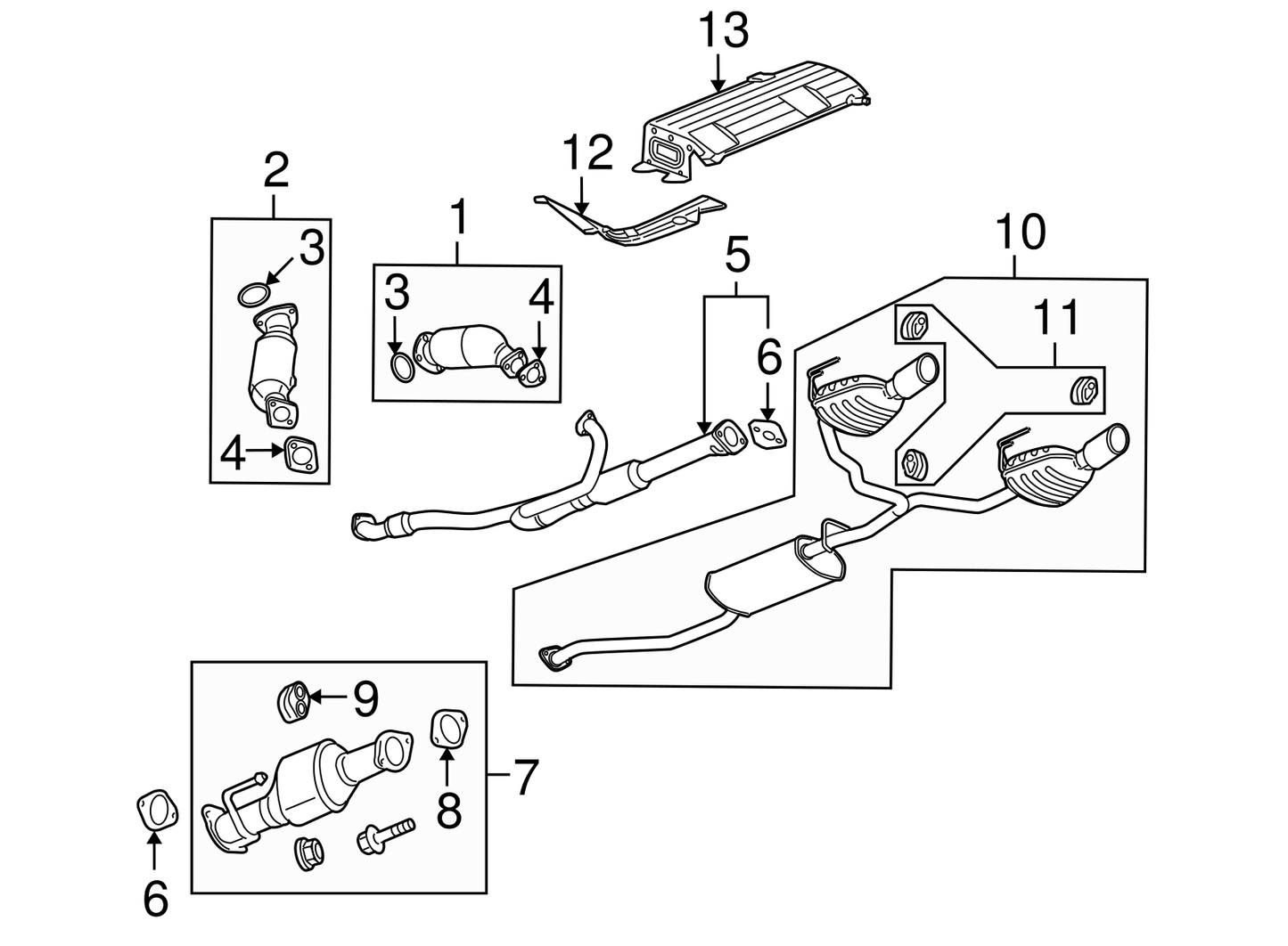 Converter & Pipe Gasket