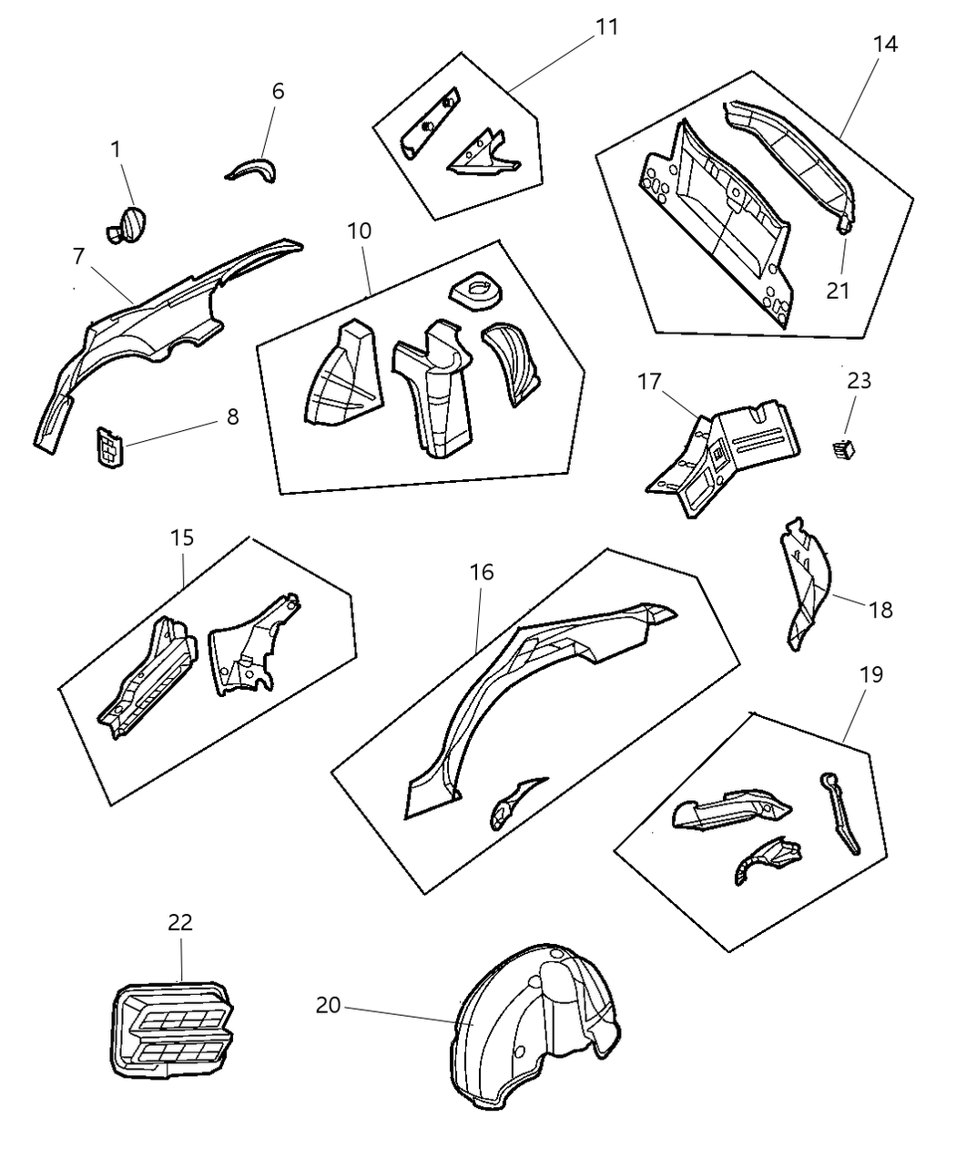 Panel Decklid Opening