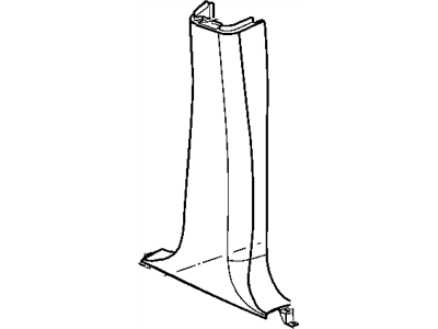 Panel B Pillar Lower Trim