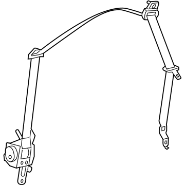 Seat Belt Front Outer