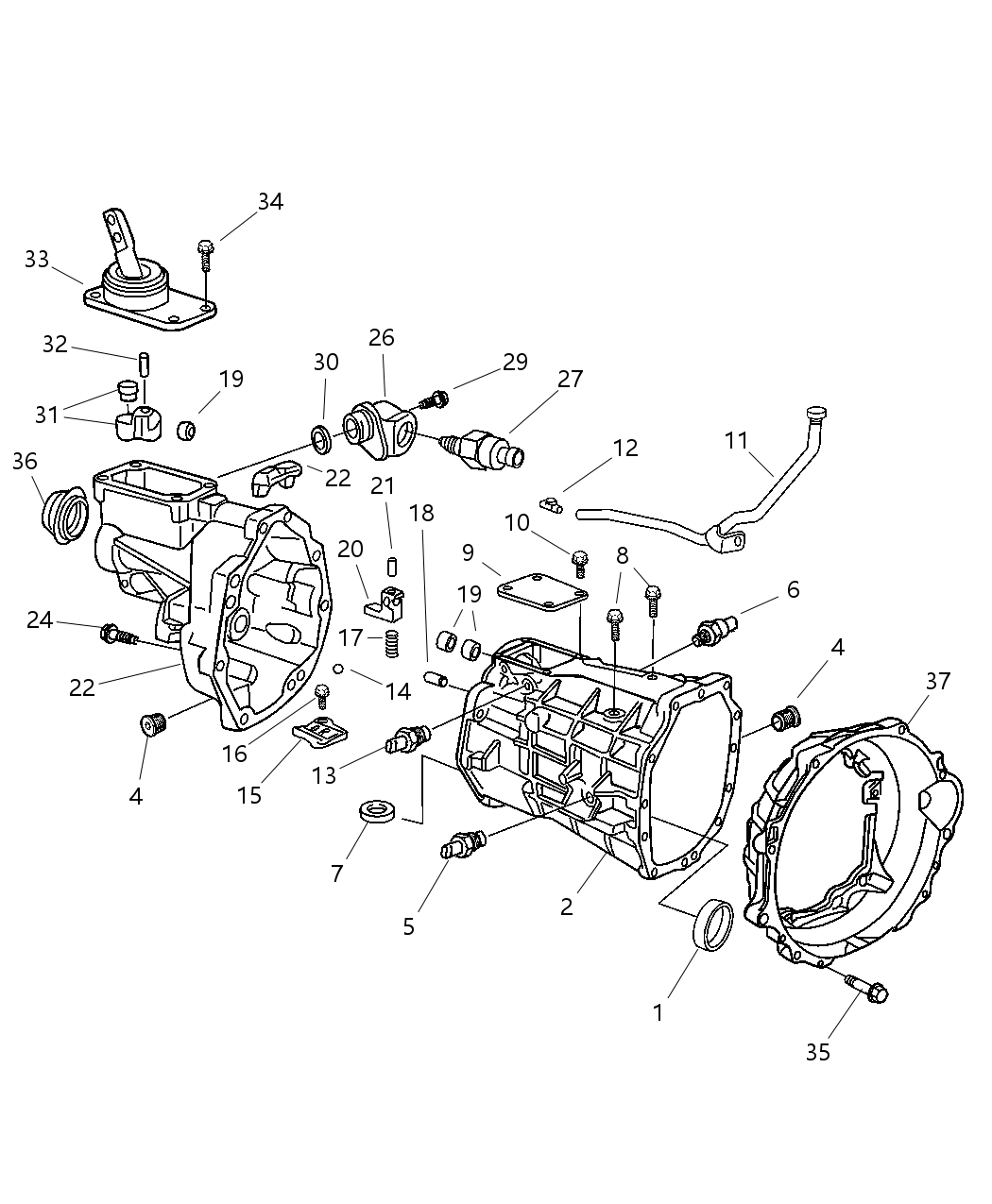 Bolt Shift Lever Guide